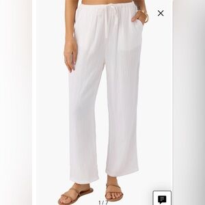 O'Neill White Breezy Pants